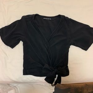 Abercrombie wrap top